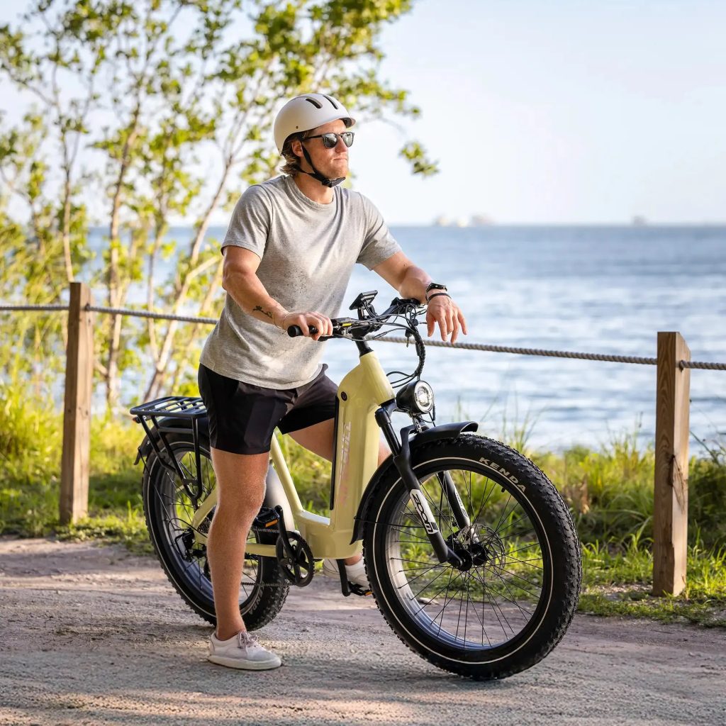 26 inch fat tire ebike - Trekker | Premium Step-Through Electric City Bike