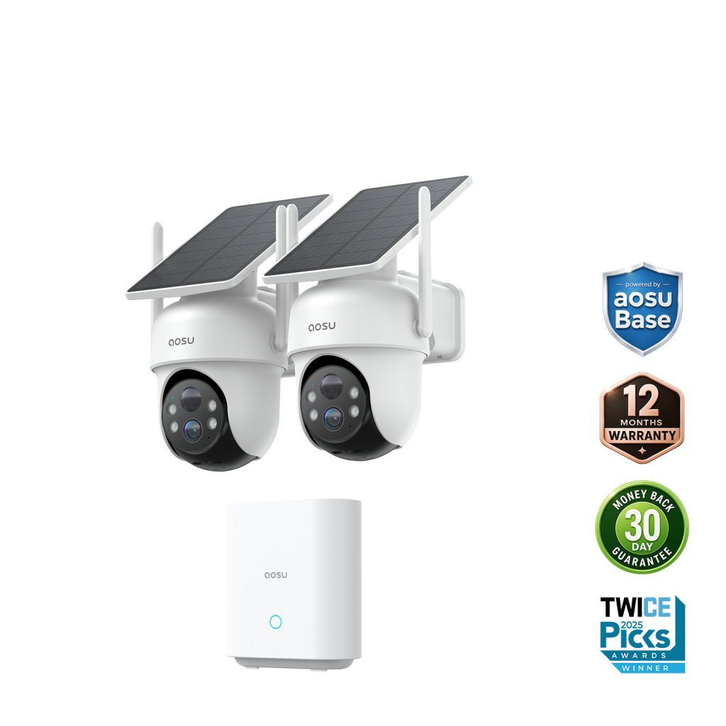 security camera system without subscription - SolarCam D1 Classic Kit