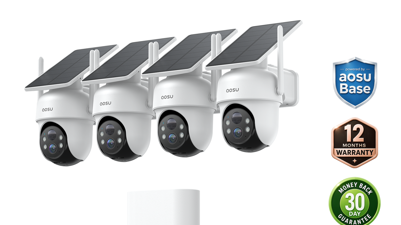 4 camera wireless security system
